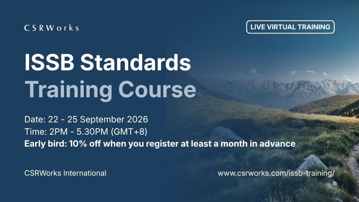 ISSB Standards Training Course — ESG Post
